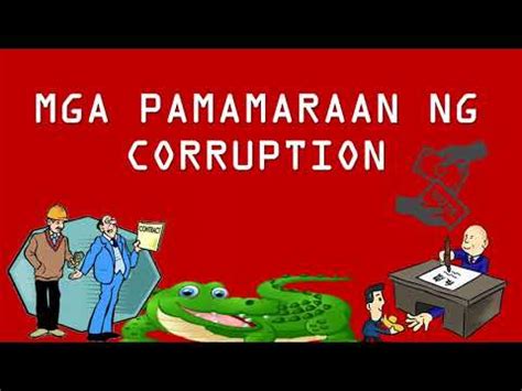 uri ng korapsyon|KONSEPTO, URI AT MGA PAMAMARAAN NG KORAPSYON.